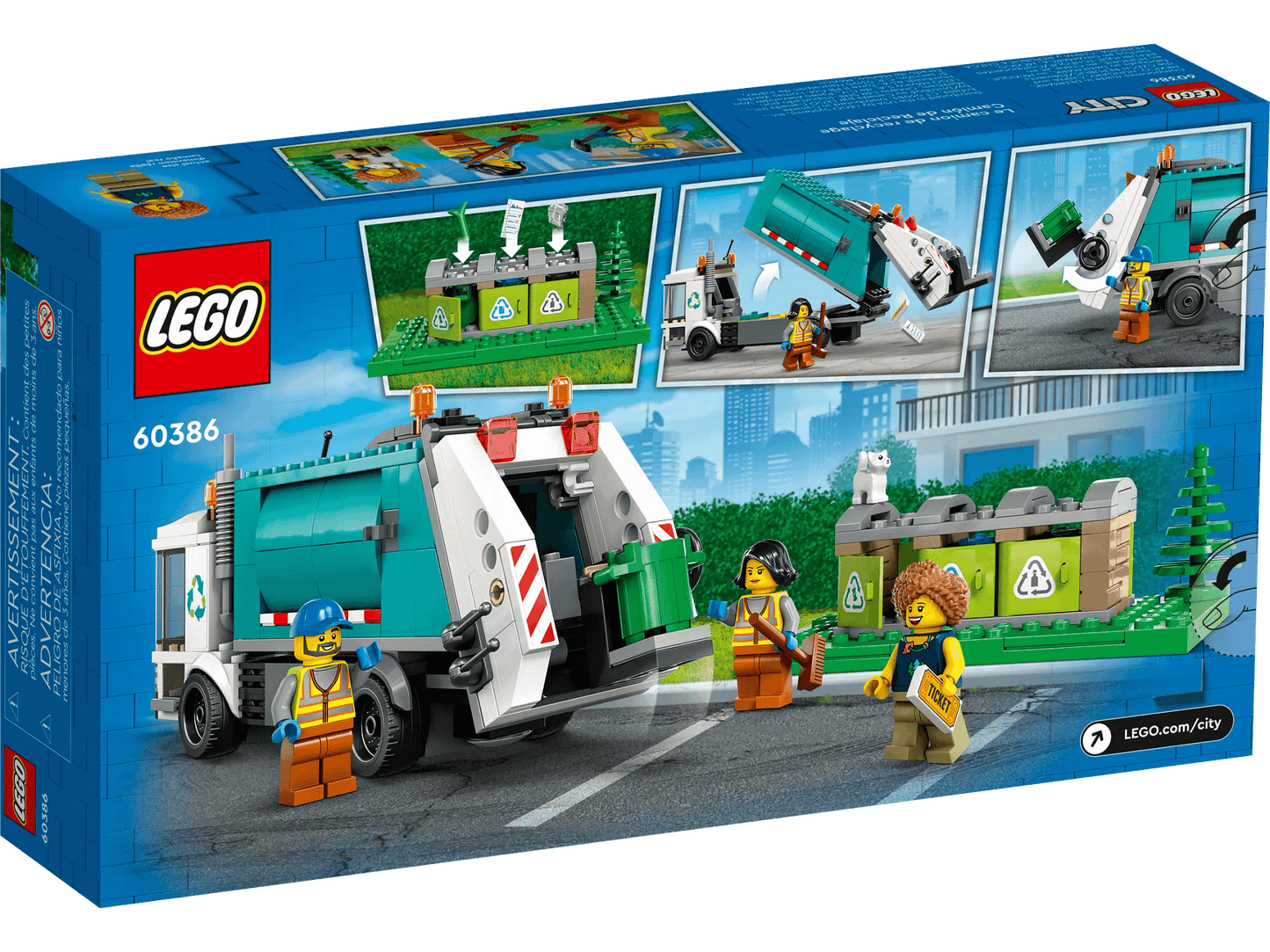 LEGO 60386 Recycling Truck - City