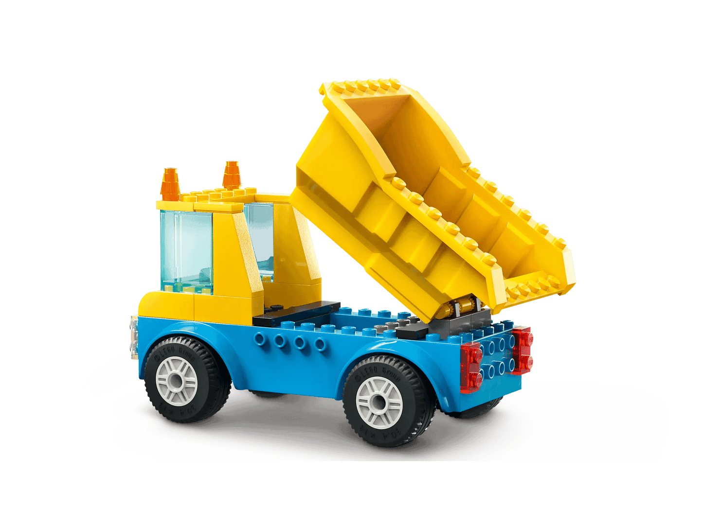 LEGO 60391 Construction Trucks and Wrecking Ball Crane - City 4+