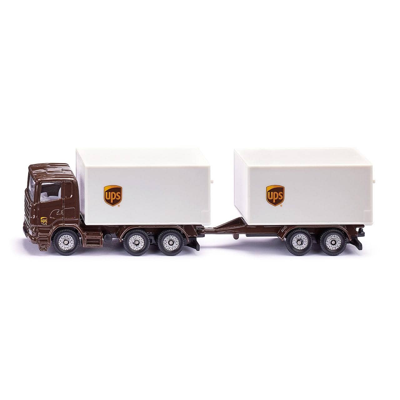 Siku -?UPS Logistics 3 X Die-Cast Model Vehicles Playset
