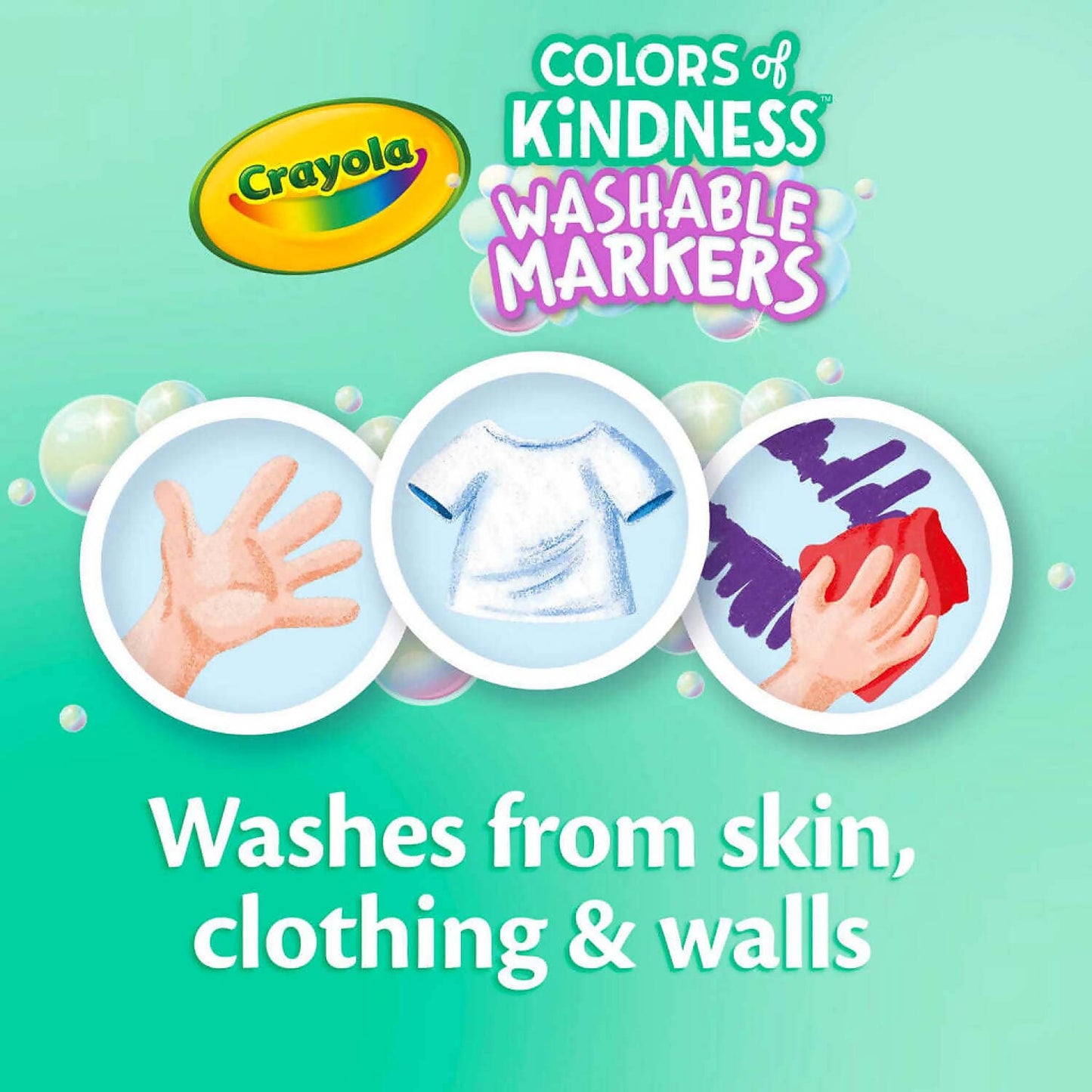 Crayola - Colors Of Kindness Fineline Washable Markers 10 Pack