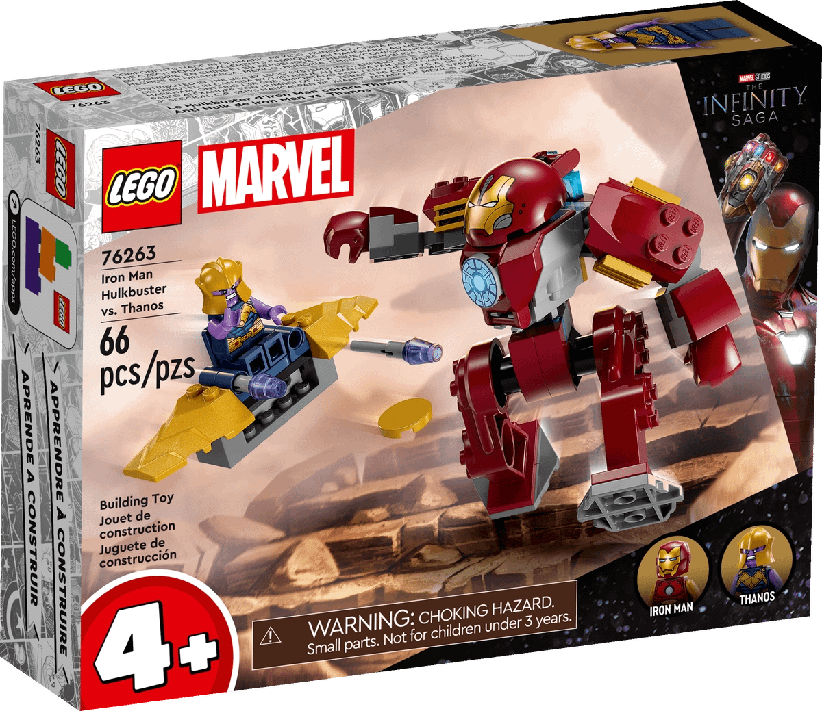 LEGO 76263 Iron Man Hulkbuster vs. Thanos - Marvel Super Heroes