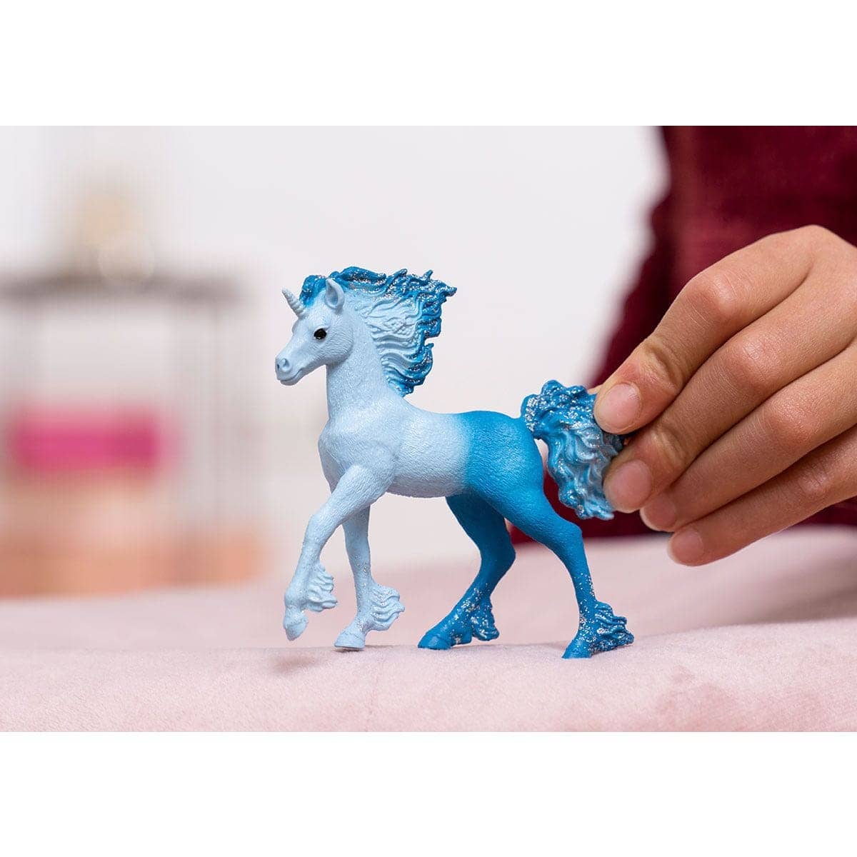 Schleich - Elementa Water Flames Unicorn Foal Animal Figurine