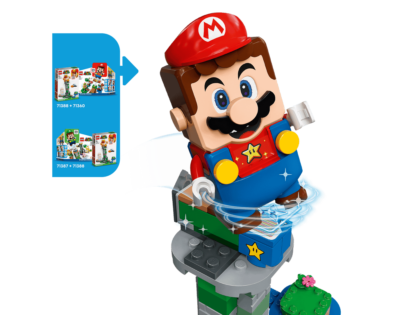 LEGO 71388 Boss Sumo Bro Topple Tower Expansion Set - Super Mario