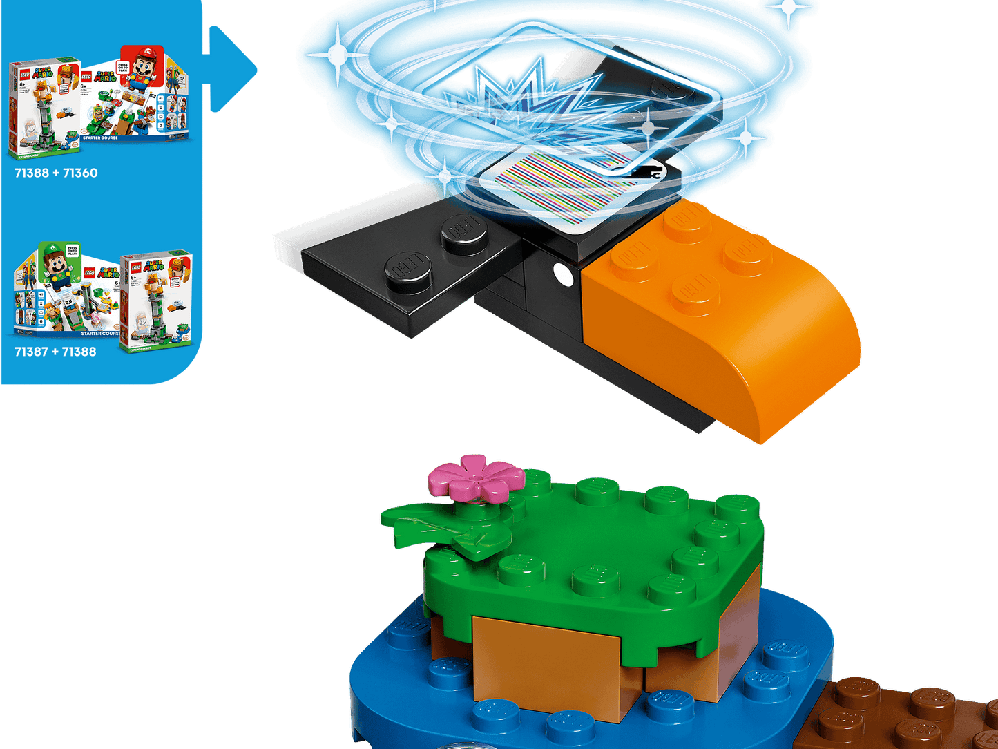 LEGO 71388 Boss Sumo Bro Topple Tower Expansion Set - Super Mario