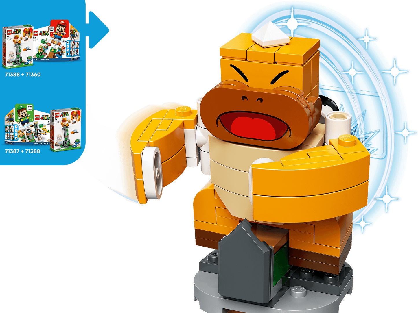 LEGO 71388 Boss Sumo Bro Topple Tower Expansion Set - Super Mario