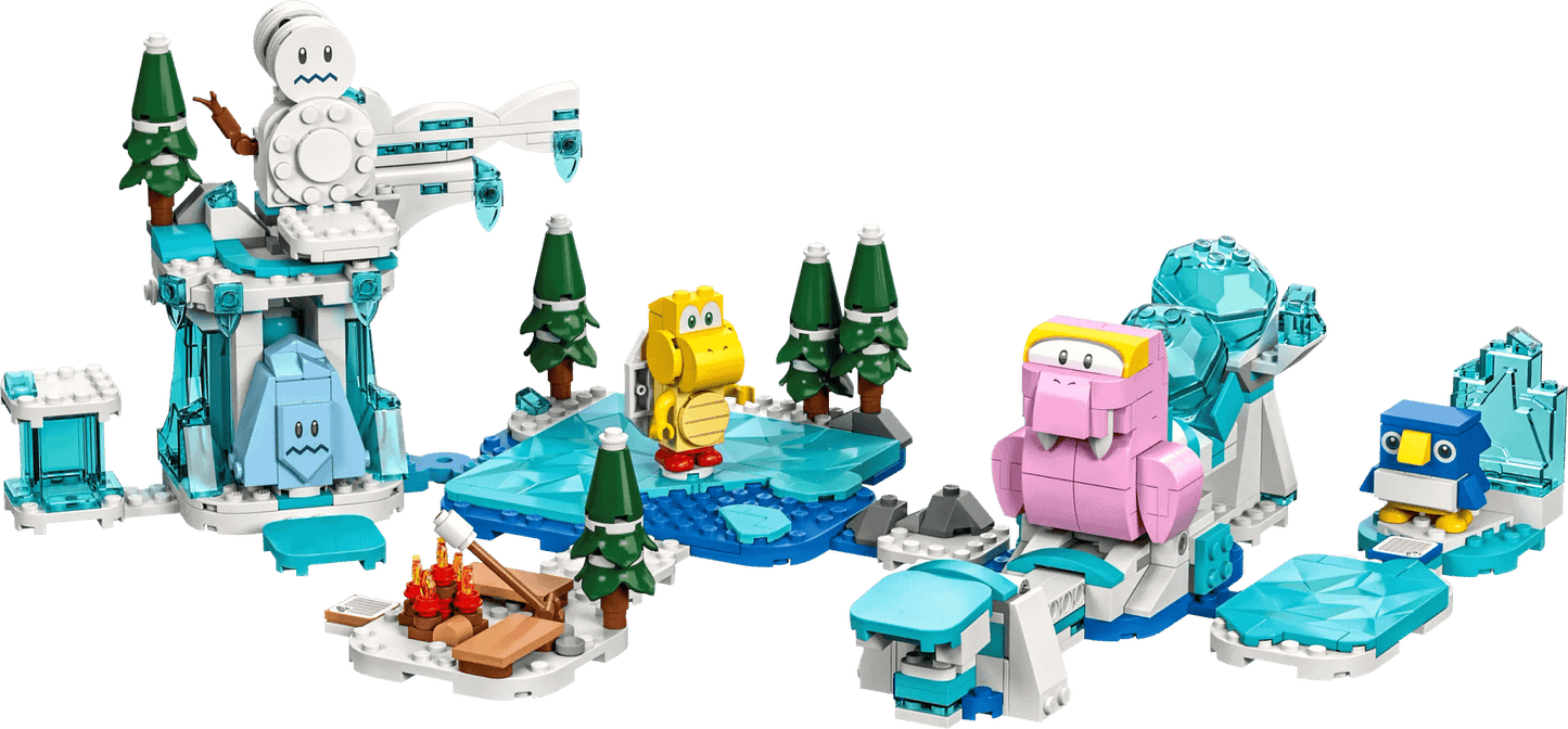 LEGO 71417 Fliprus Snow Adventure Expansion Set - Super Mario