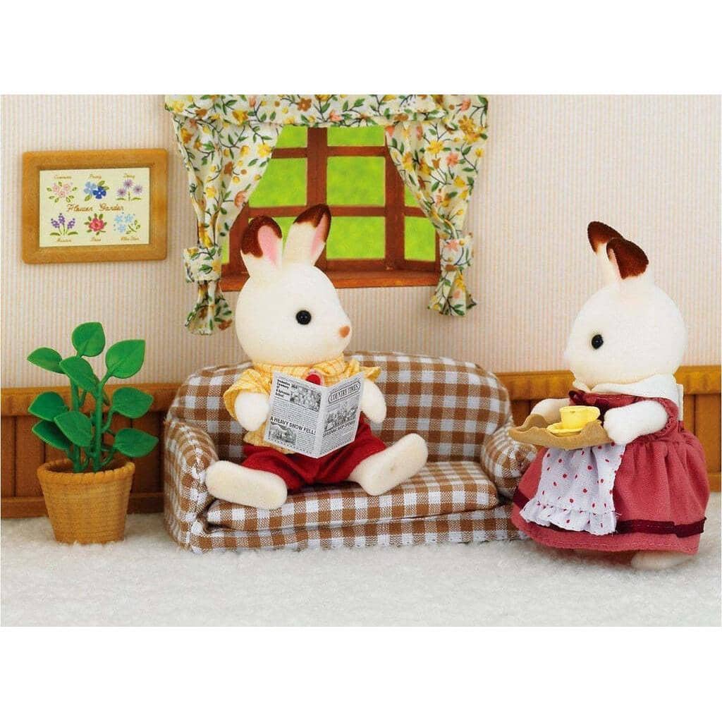 Sylvanian Families - Chocolate Rabbit Father  Animal Doll Playset