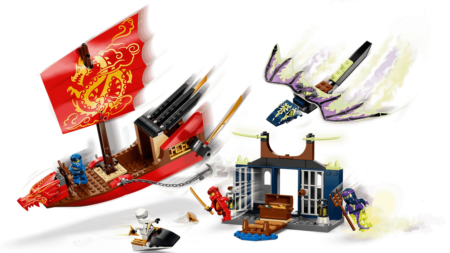 LEGO 71749 Final Flight of Destiny's Bounty - Ninjago 4+