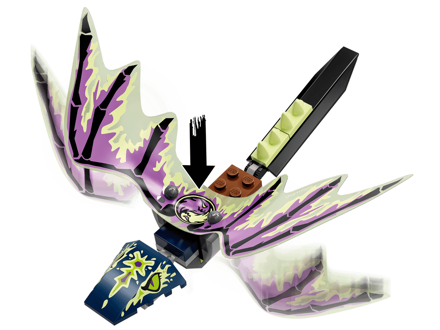 LEGO 71749 Final Flight of Destiny's Bounty - Ninjago 4+