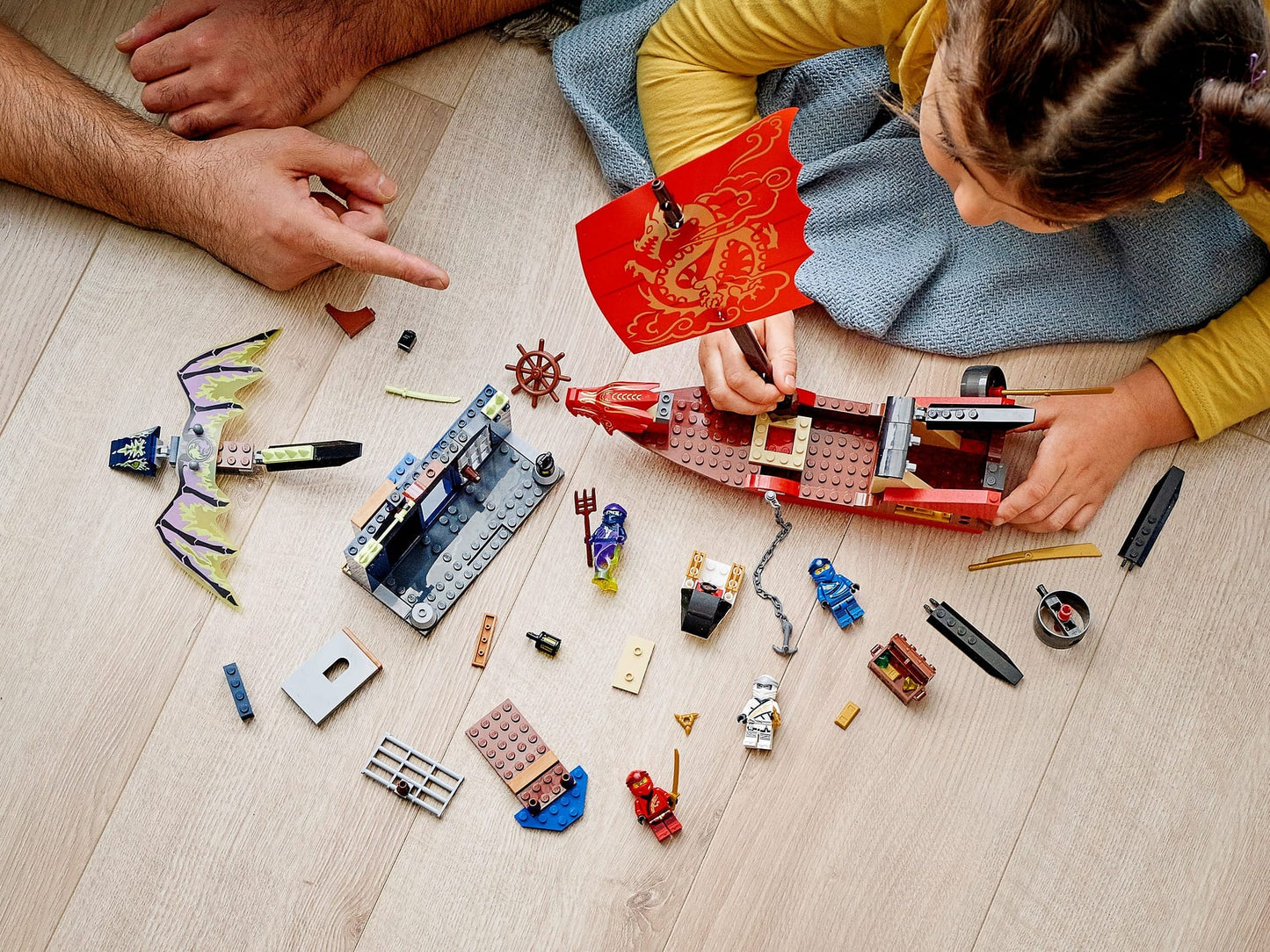 LEGO 71749 Final Flight of Destiny's Bounty - Ninjago 4+