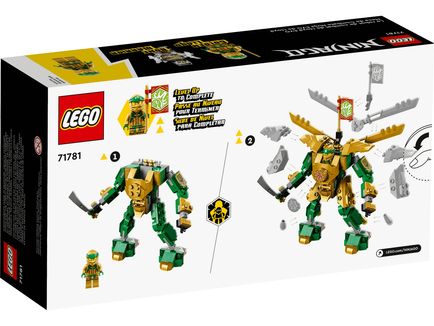 LEGO 71781 Lloyd's Mech Battle EVO - Ninjago