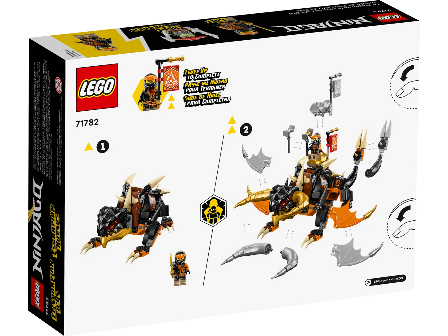 LEGO 71782 Cole's Earth Dragon EVO - Ninjago