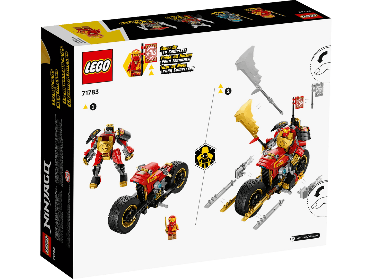 LEGO 71783 Kai's Mech Rider EVO - Ninjago