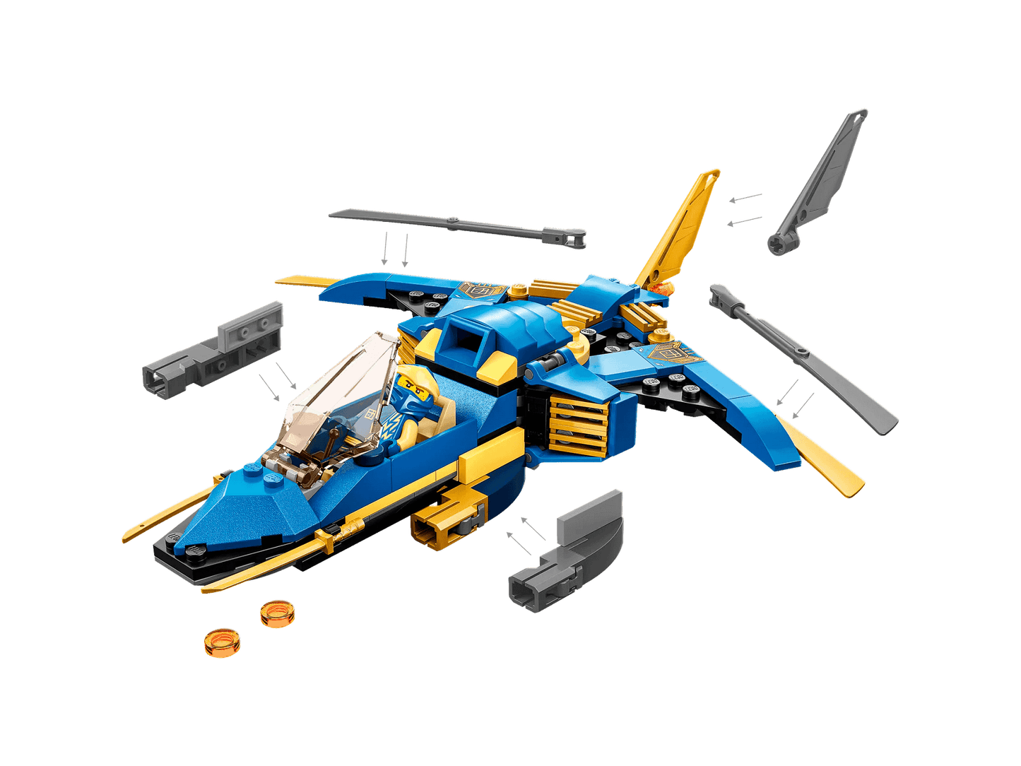 LEGO 71784 Jays Lightning Jet EVO - Ninjago