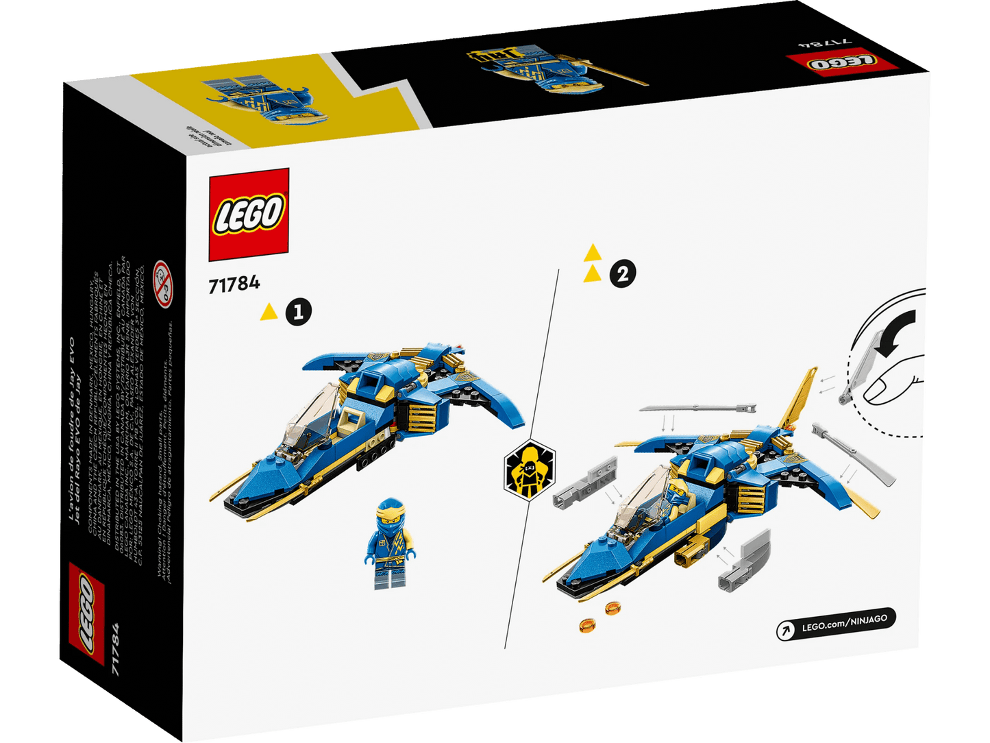 LEGO 71784 Jays Lightning Jet EVO - Ninjago