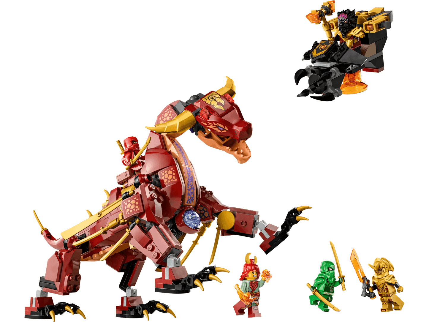 LEGO 71793 Heatwave Transforming Lava Dragon - Ninjago
