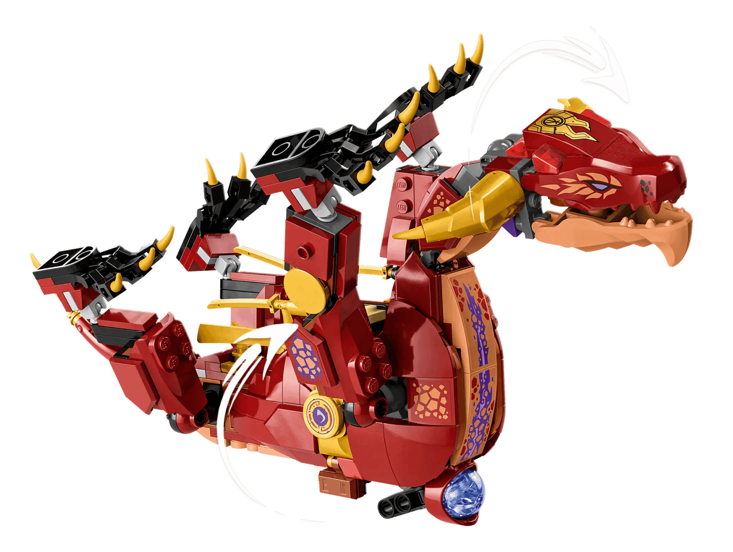 LEGO 71793 Heatwave Transforming Lava Dragon - Ninjago
