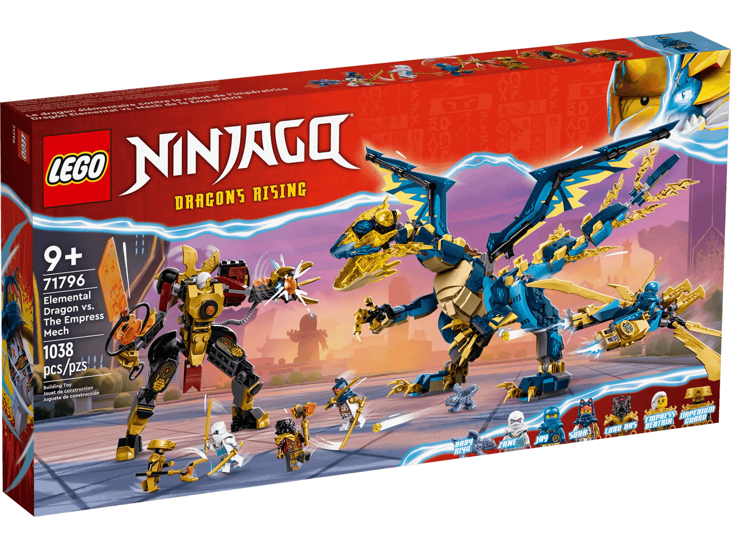 LEGO 71796 Elemental Dragon vs. The Empress Mech - Ninjago