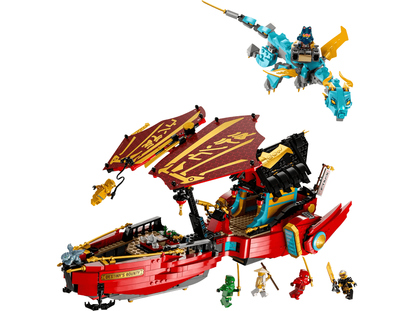 LEGO 71797 Destiny’s Bounty - race against time - Ninjago