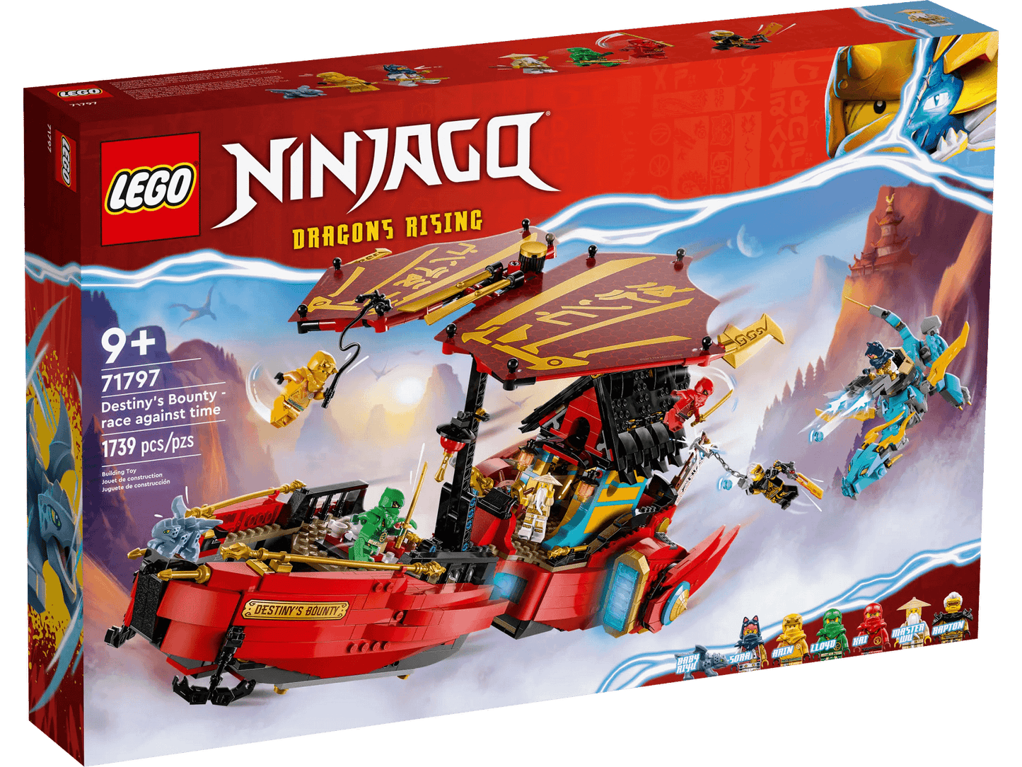 LEGO 71797 Destiny’s Bounty - race against time - Ninjago