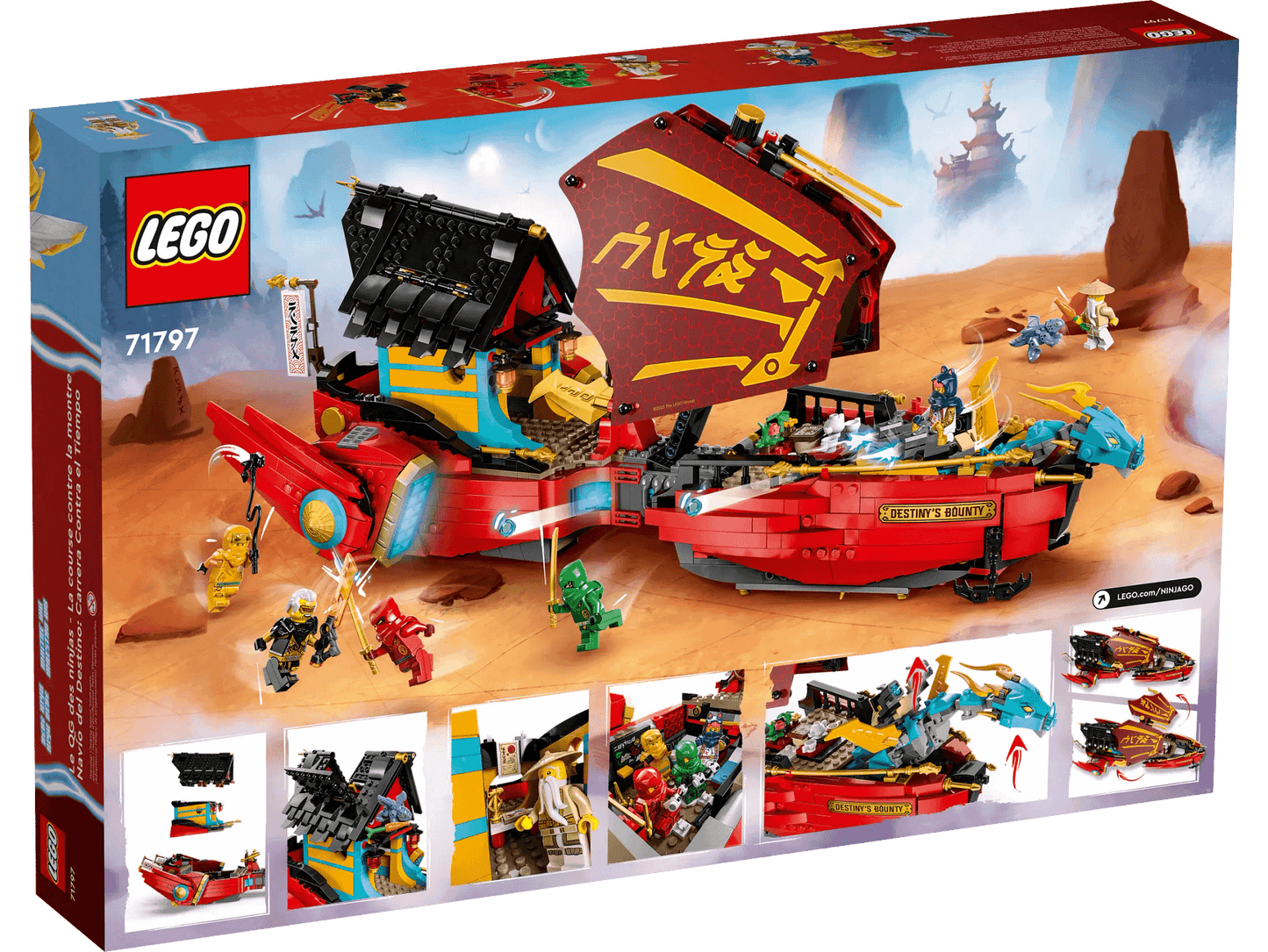 LEGO 71797 Destiny’s Bounty - race against time - Ninjago