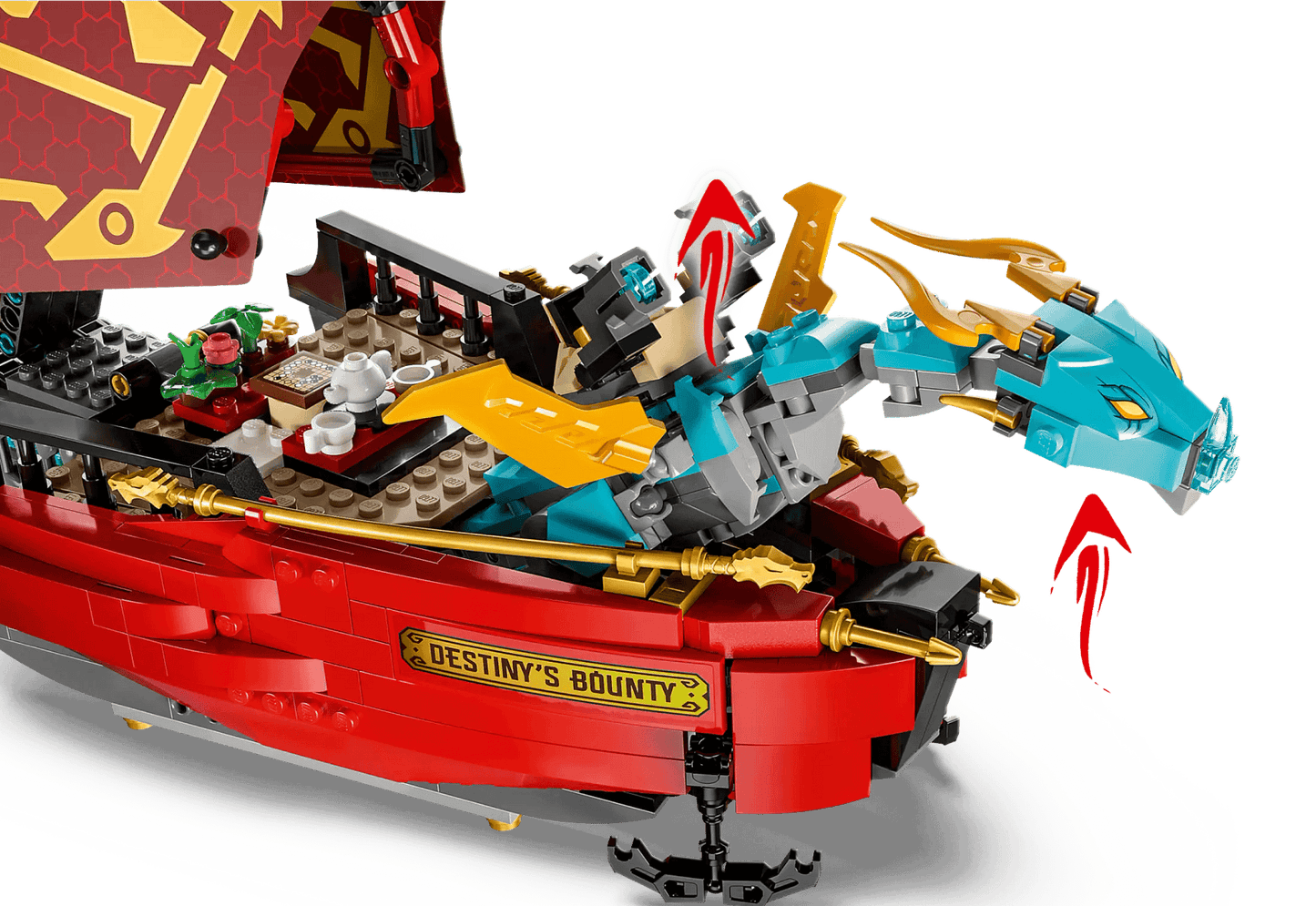 LEGO 71797 Destiny’s Bounty - race against time - Ninjago