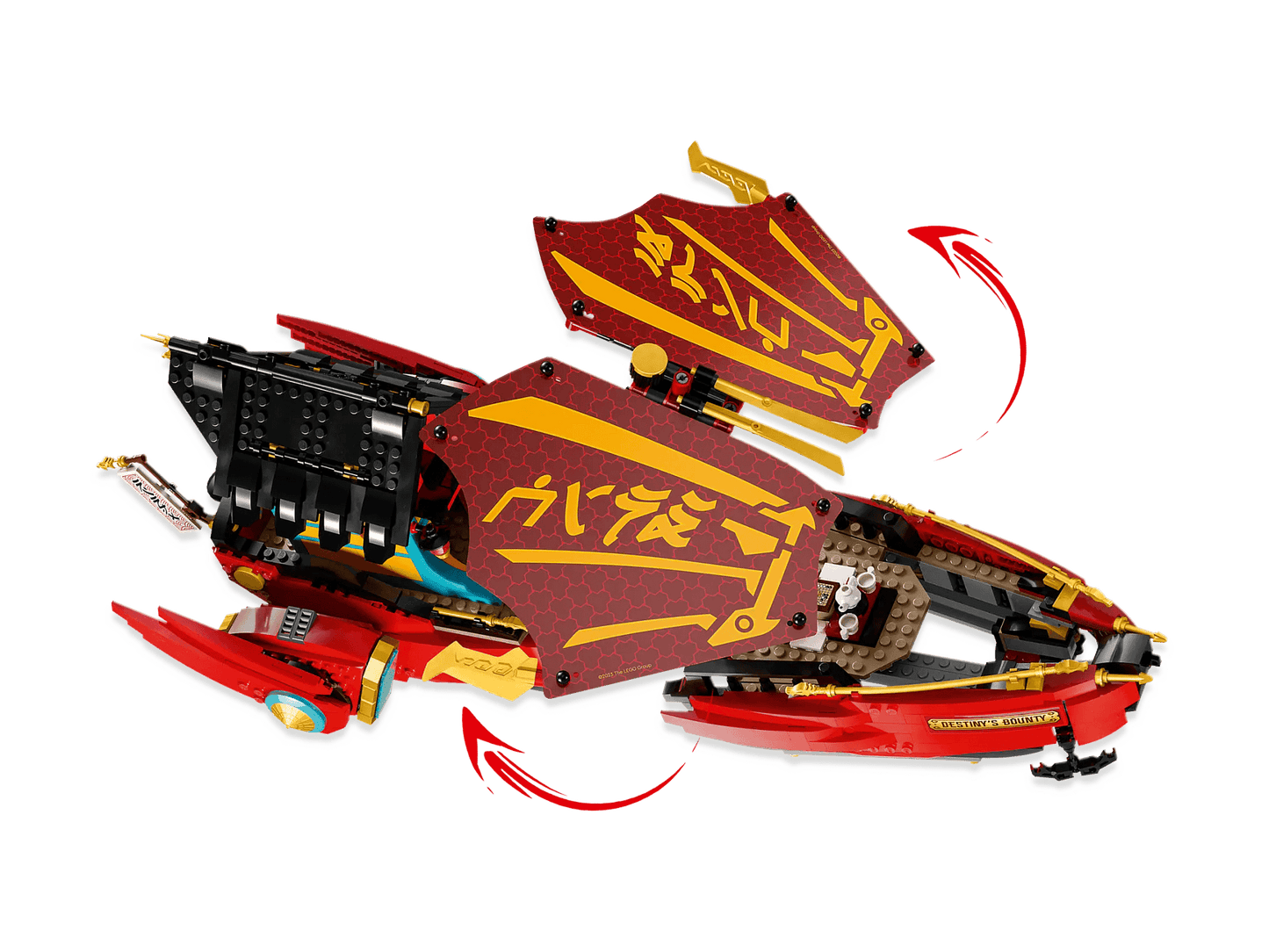 LEGO 71797 Destiny’s Bounty - race against time - Ninjago