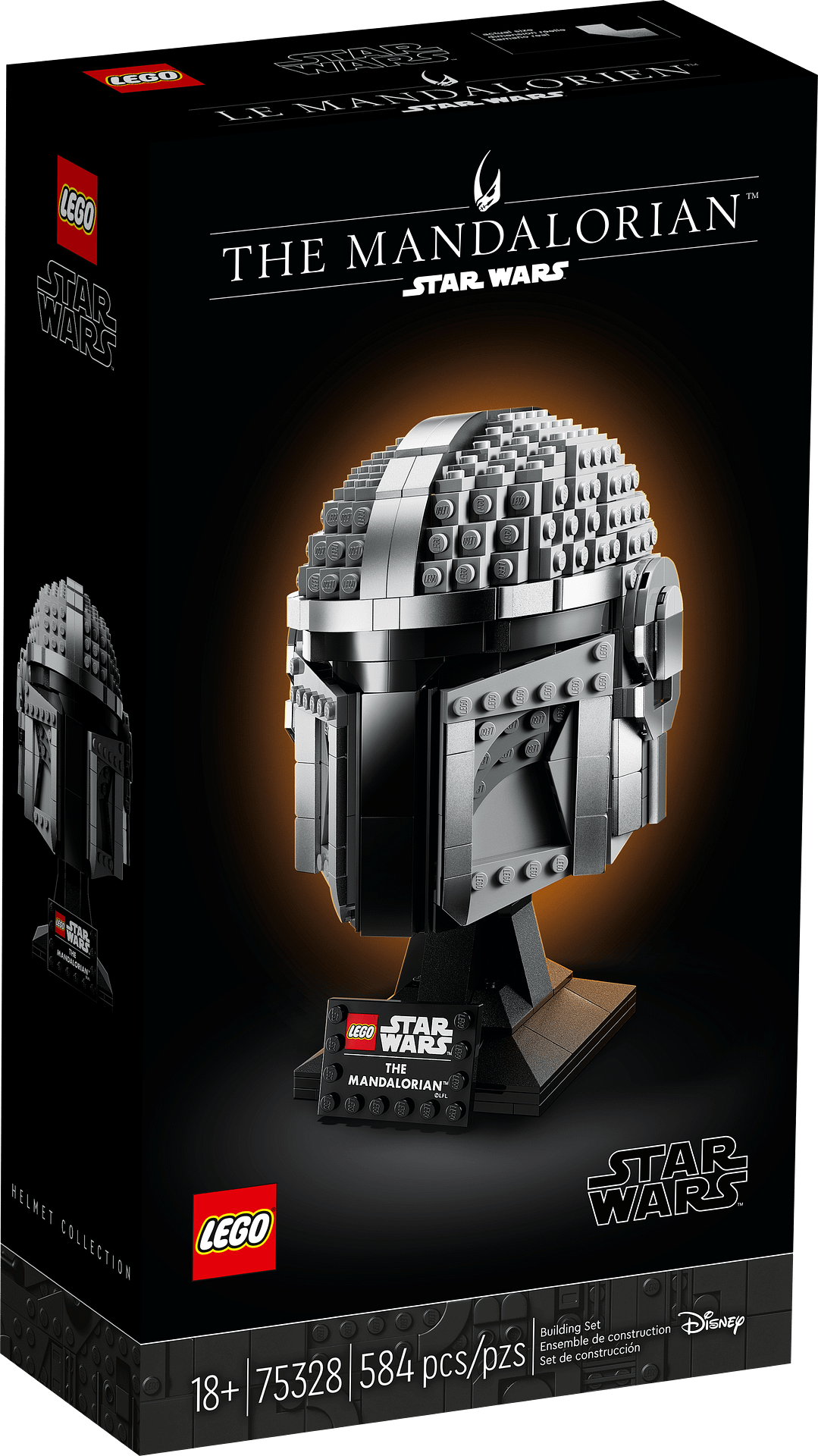 LEGO 75328 The Mandalorian™ Helmet - Star Wars