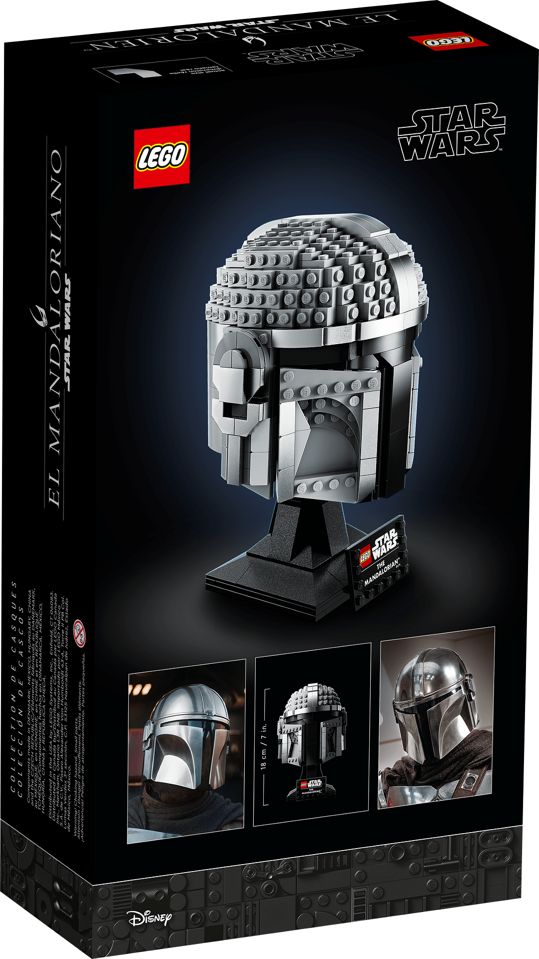 LEGO 75328 The Mandalorian™ Helmet - Star Wars