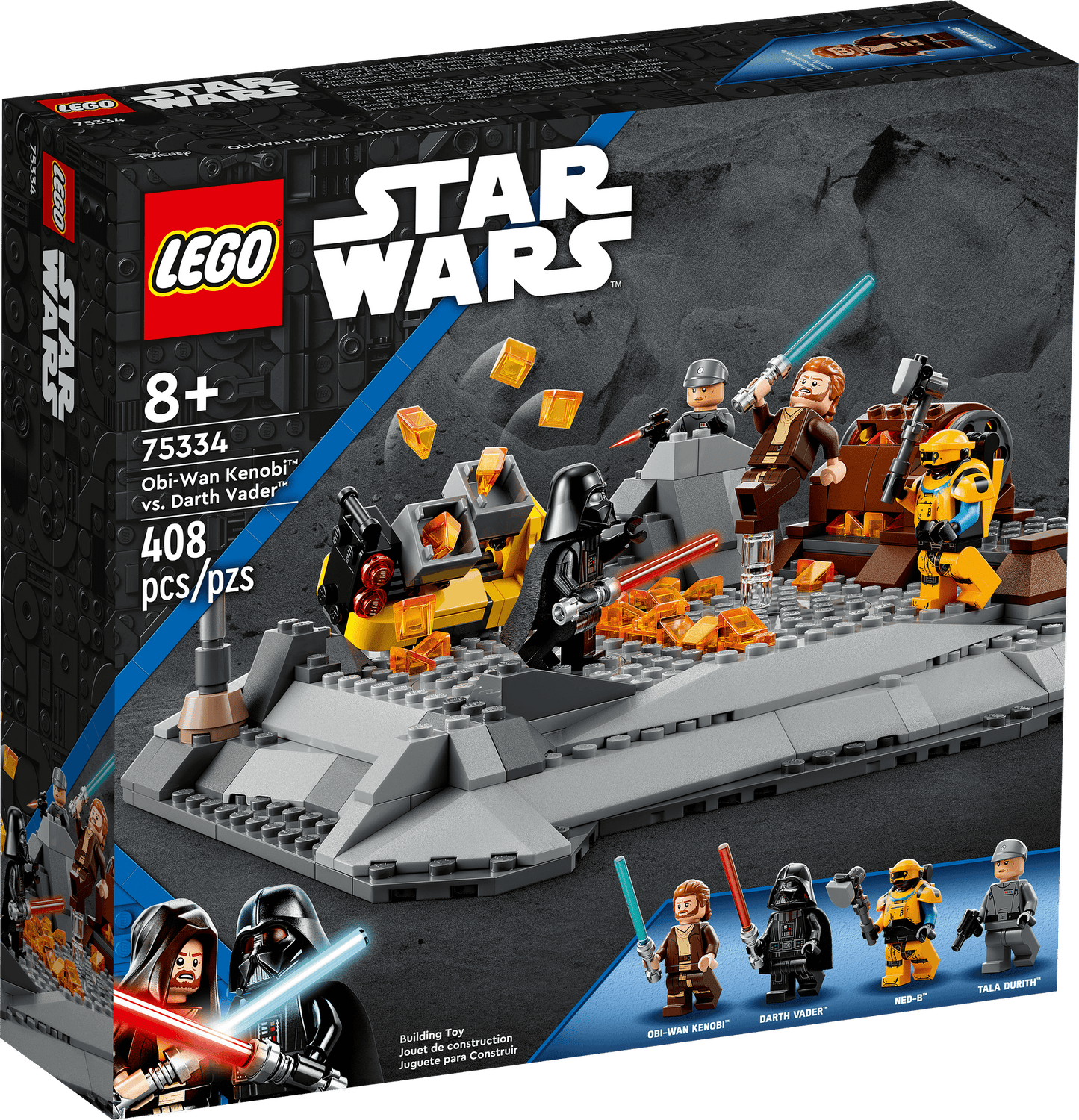 LEGO 75334 Obi-Wan Kenobi vs. Darth Vader - Star Wars