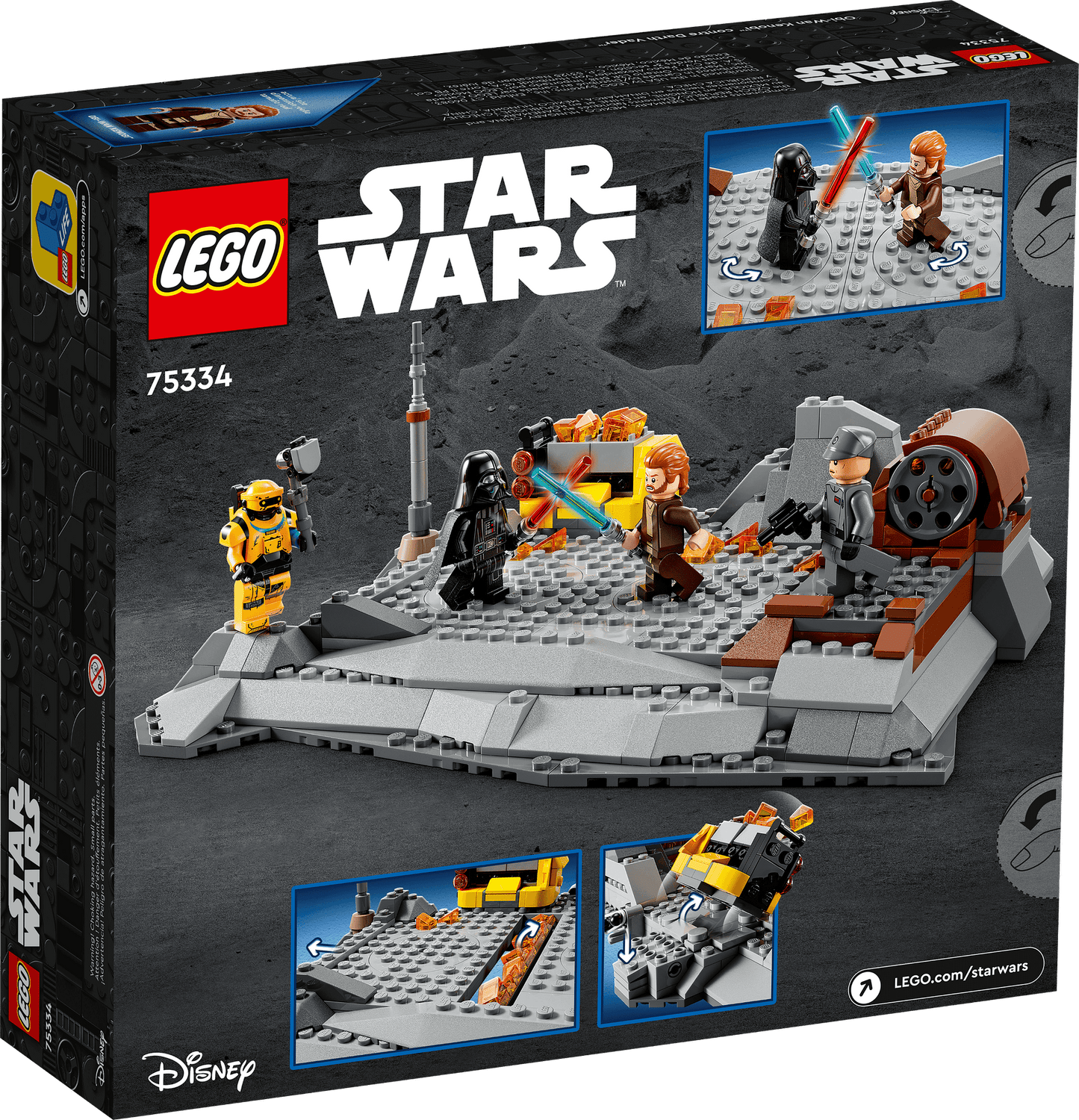 LEGO 75334 Obi-Wan Kenobi vs. Darth Vader - Star Wars
