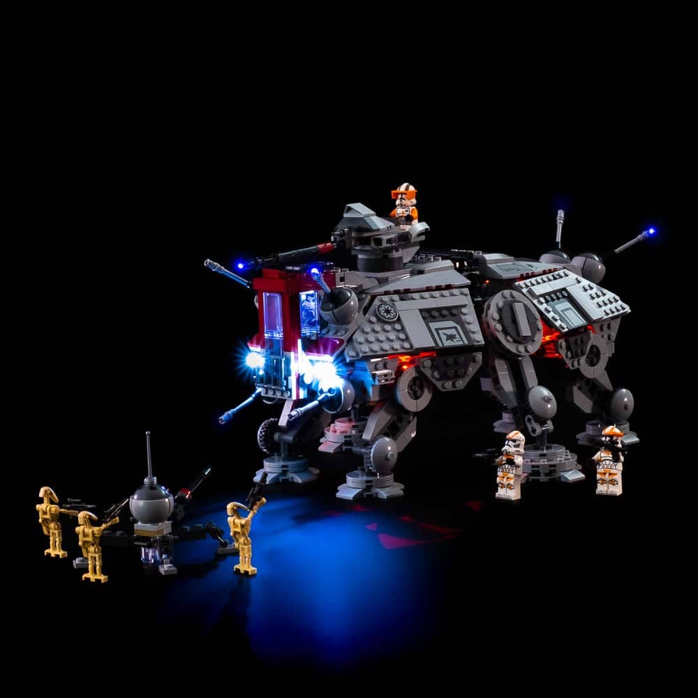 Light My Bricks - LIGHT KIT for  LEGO AT-TE Walker 75337 - Light My Bricks