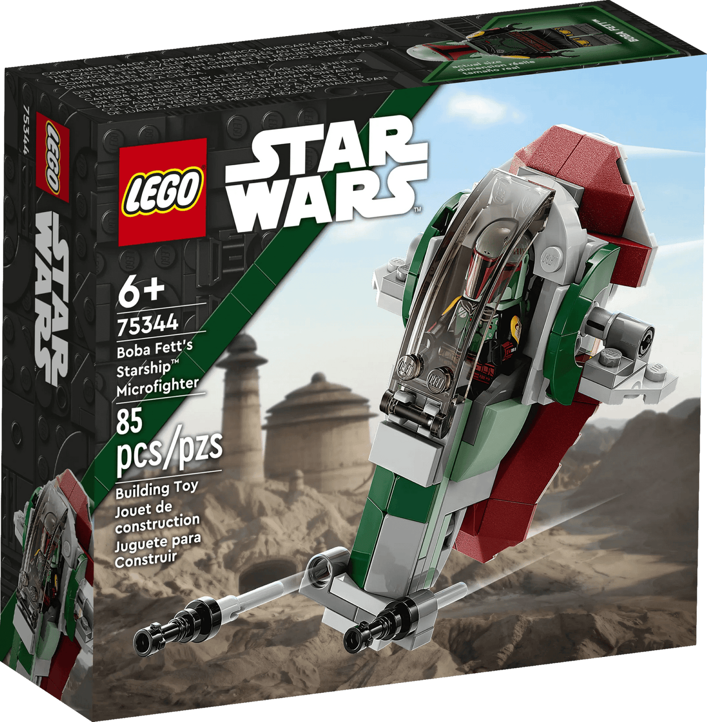 LEGO 75344 Boba Fett's Starship Microfighter - Star Wars