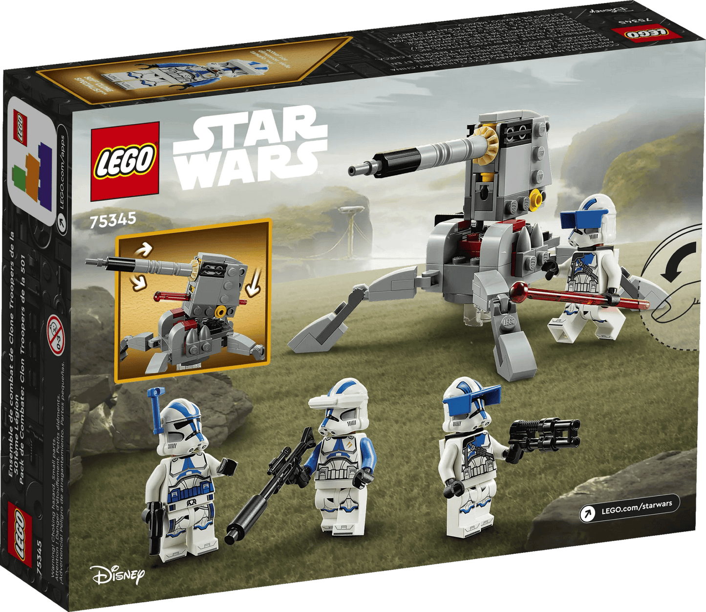LEGO 75345 501st Clone Troopers Battle Pack - Star Wars