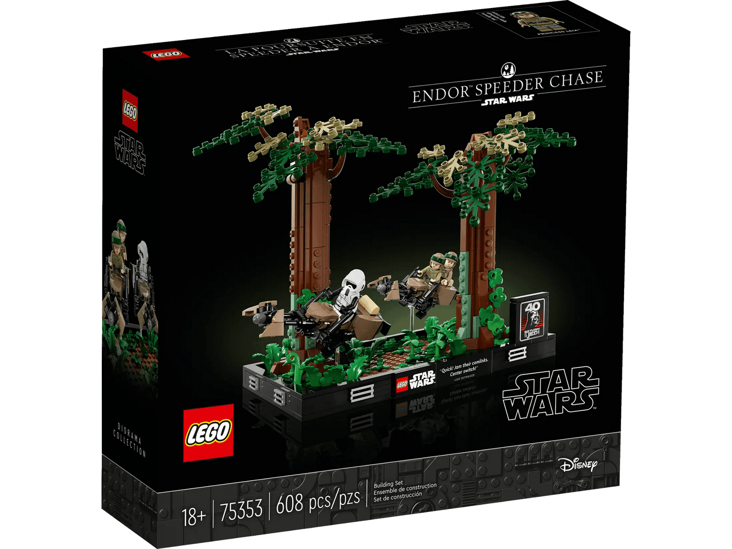 LEGO 75353 Endor™ Speeder Chase Diorama - Star Wars
