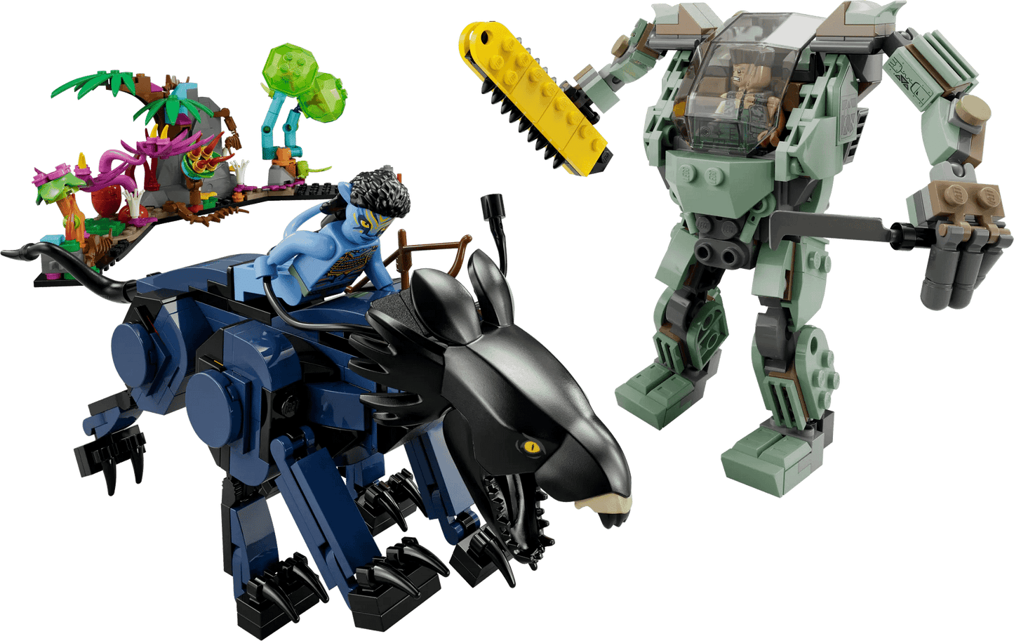 LEGO 75571 Neytiri & Thanator vs. AMP Suit Quaritch - Avatar