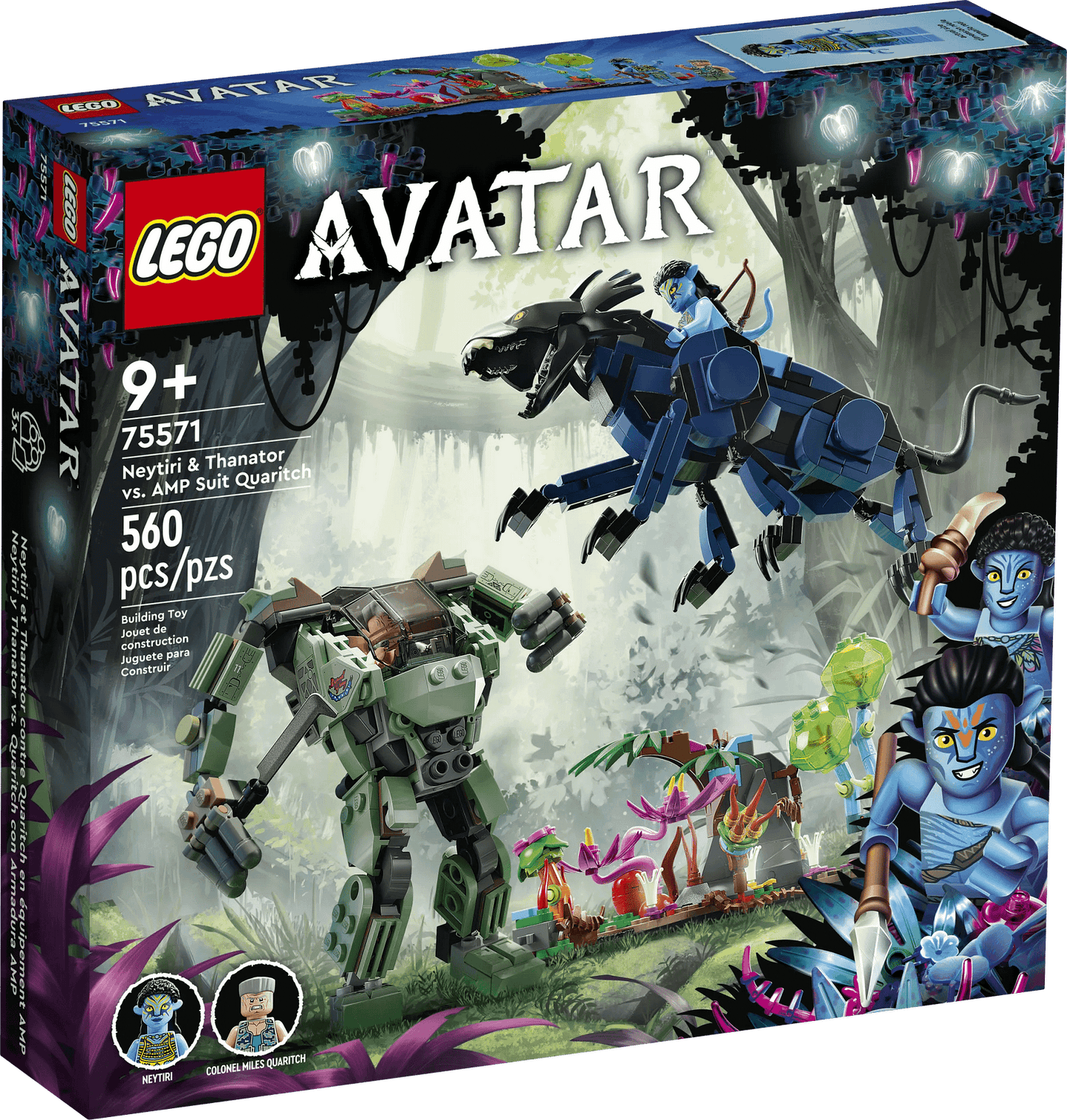 LEGO 75571 Neytiri & Thanator vs. AMP Suit Quaritch - Avatar