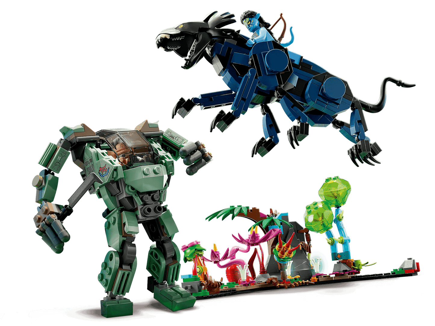 LEGO 75571 Neytiri & Thanator vs. AMP Suit Quaritch - Avatar