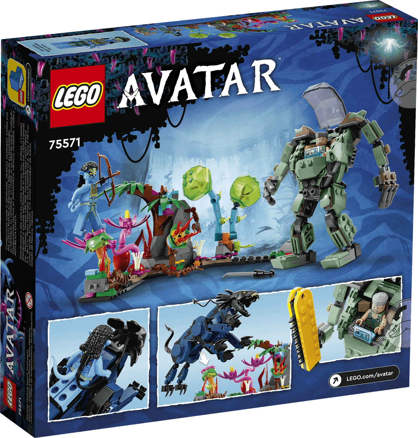 LEGO 75571 Neytiri & Thanator vs. AMP Suit Quaritch - Avatar