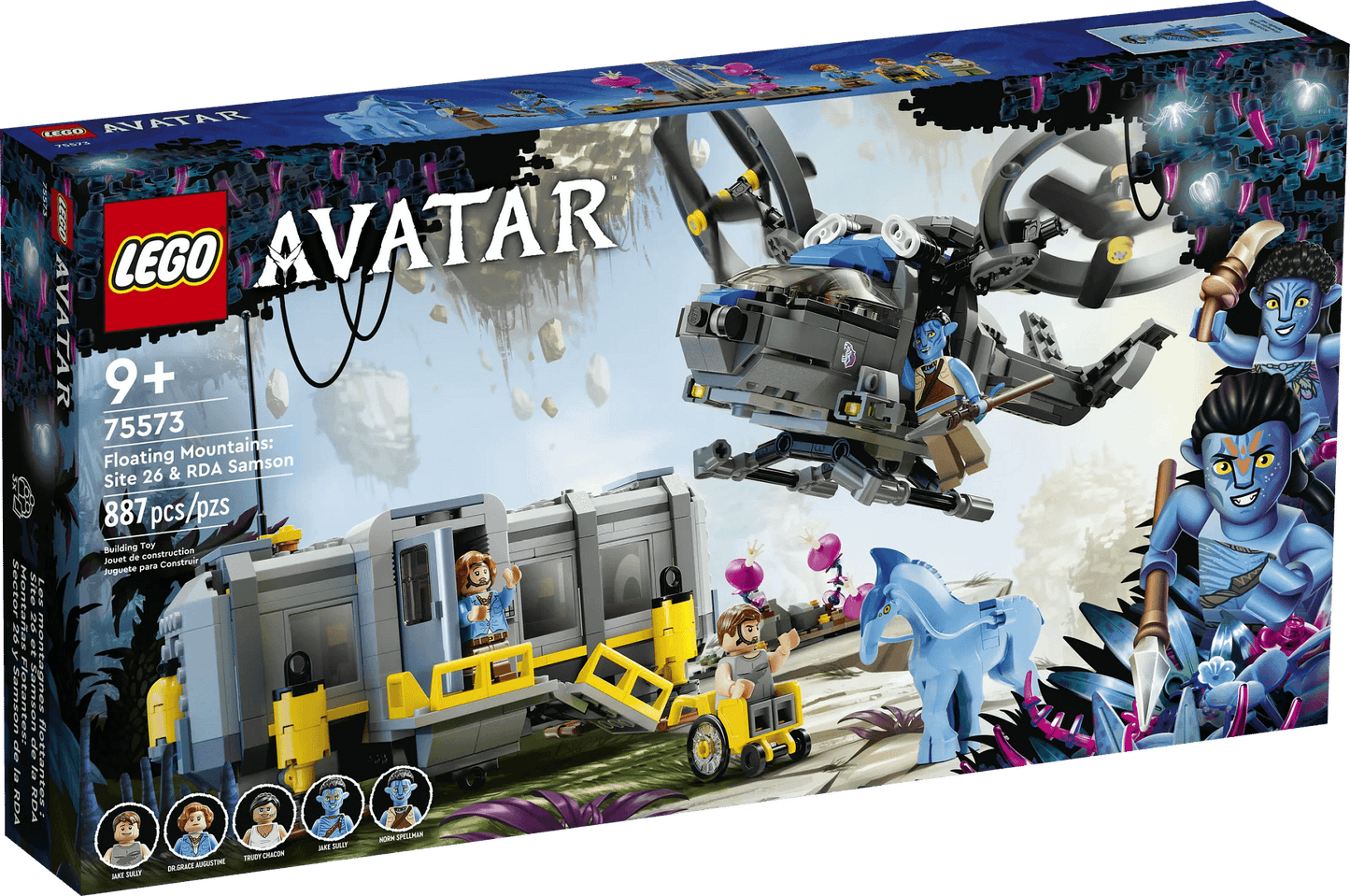 LEGO 75573 Floating Mountains: Site 26 and RDA Samson - Avatar
