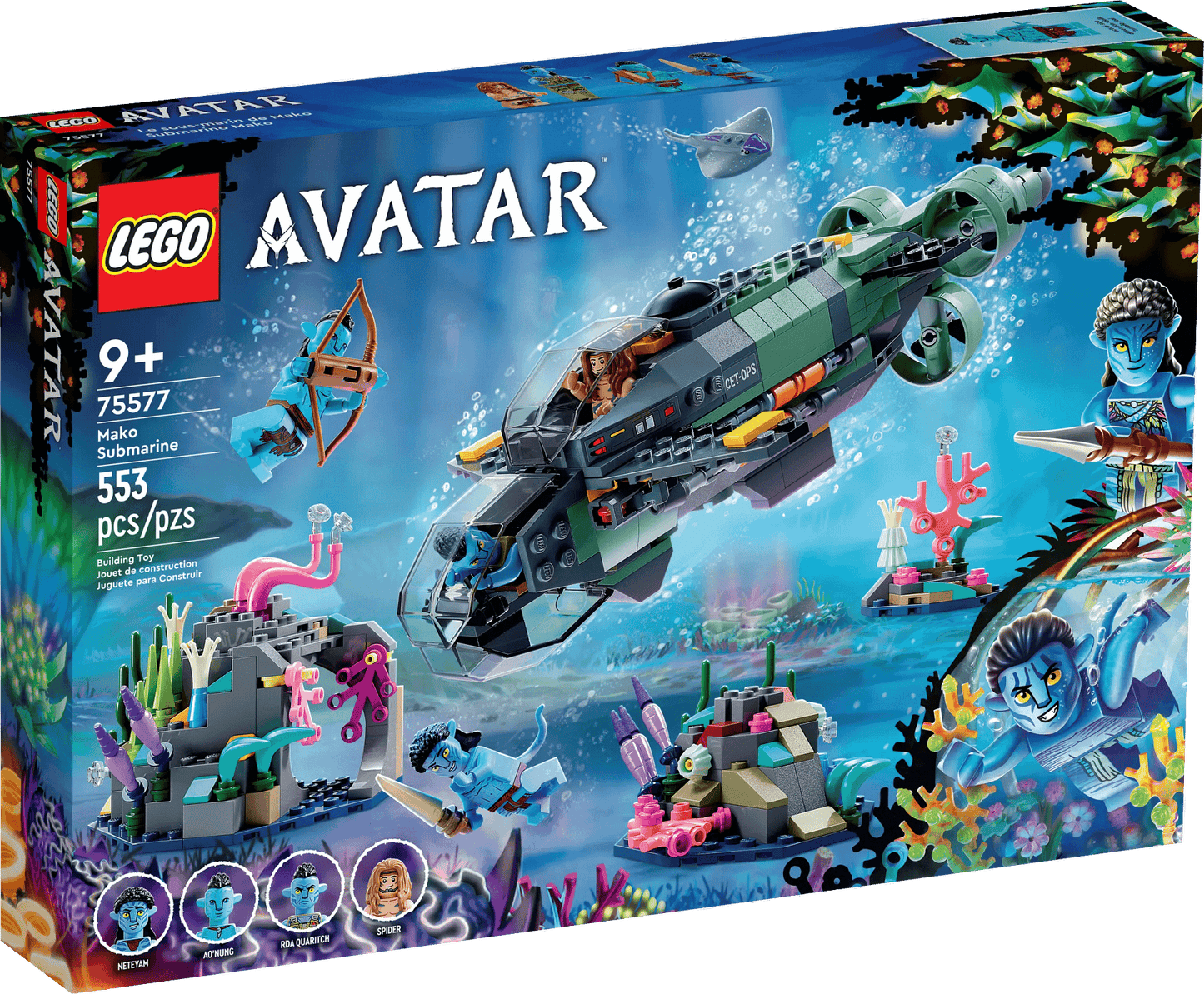 LEGO 75577 Mako Submarine - Avatar