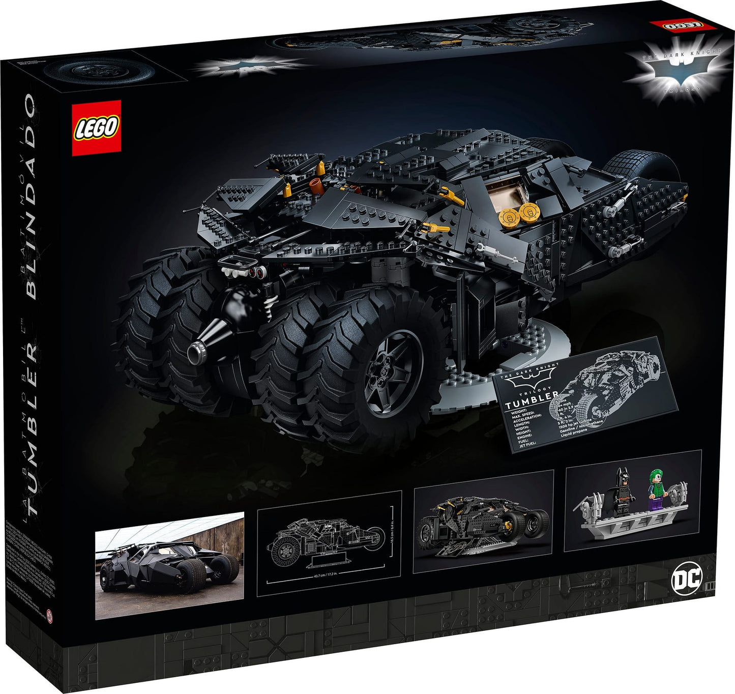 LEGO 76240 DC Batman Batmobile Tumbler  - DC Super Heroes
