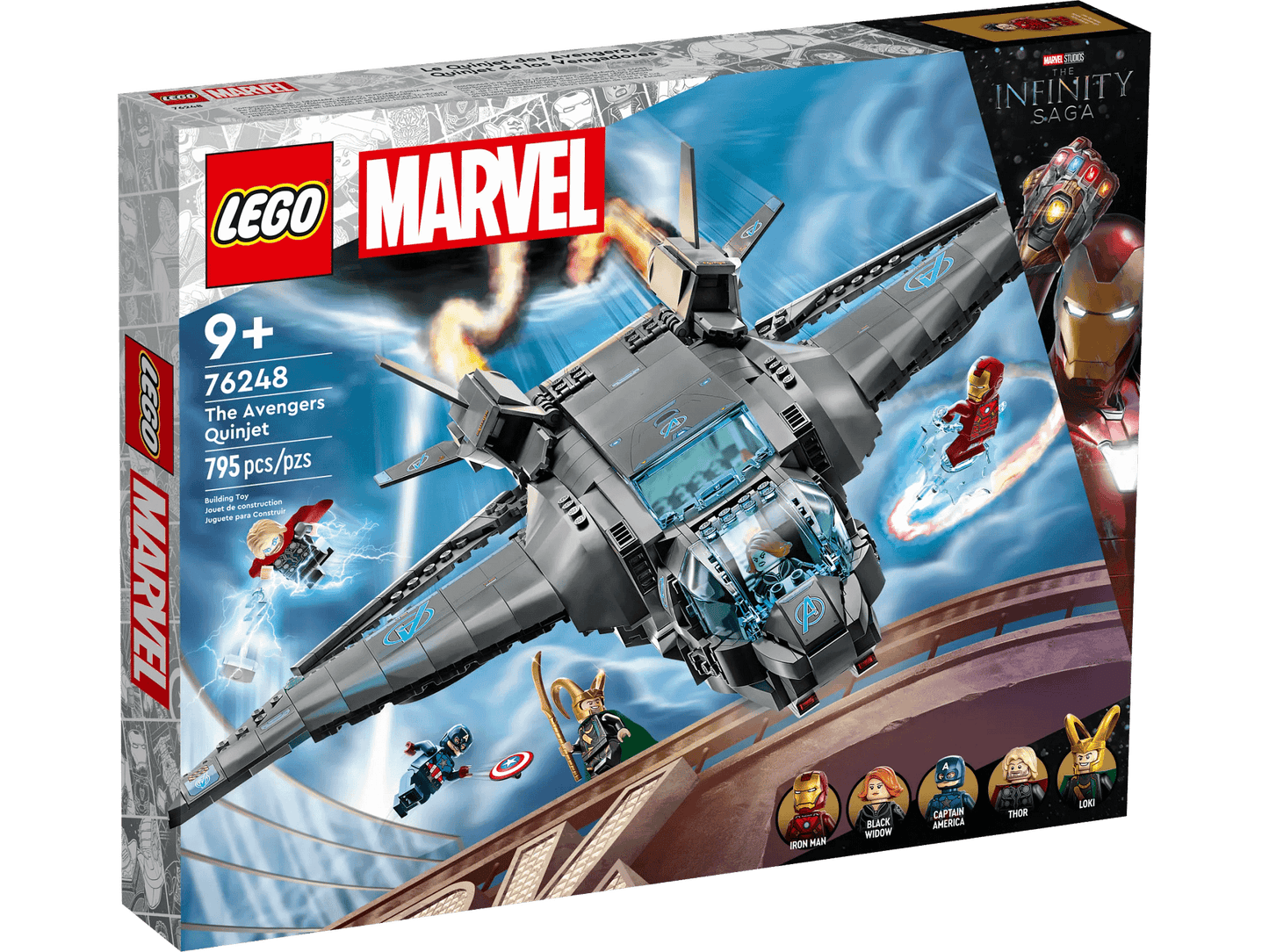 LEGO 76248 The Avengers Quinjet - Marvel Super Heroes
