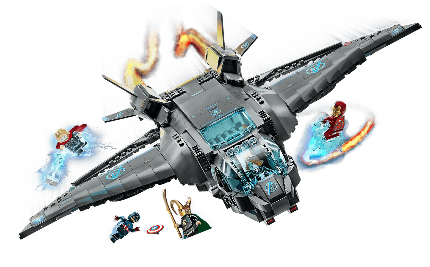 LEGO 76248 The Avengers Quinjet - Marvel Super Heroes