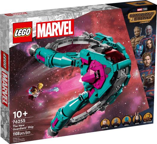 LEGO 76255 The New Guardians' Ship - Super Heroes Marvel Guardians of the Galaxy Volume 3