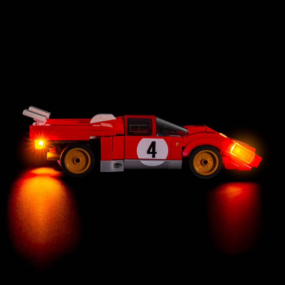 Light My Bricks - Light Kit For LEGO Speed Champions 1970 Ferrari 512 M 76906