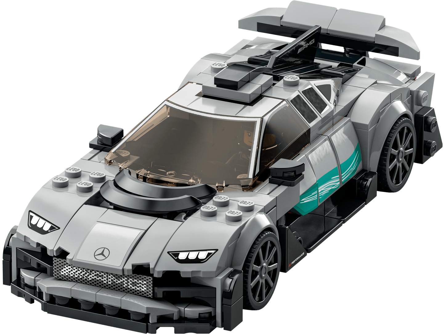 LEGO 76909 Mercedes-AMG F1 W12 E Performance & Mercedes-AMG Project One - Speed Champions