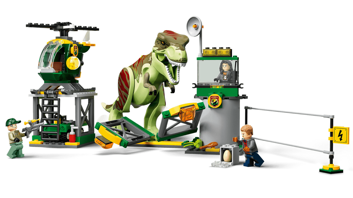 LEGO 76944 T. rex Dinosaur Breakout - Jurassic World 4+