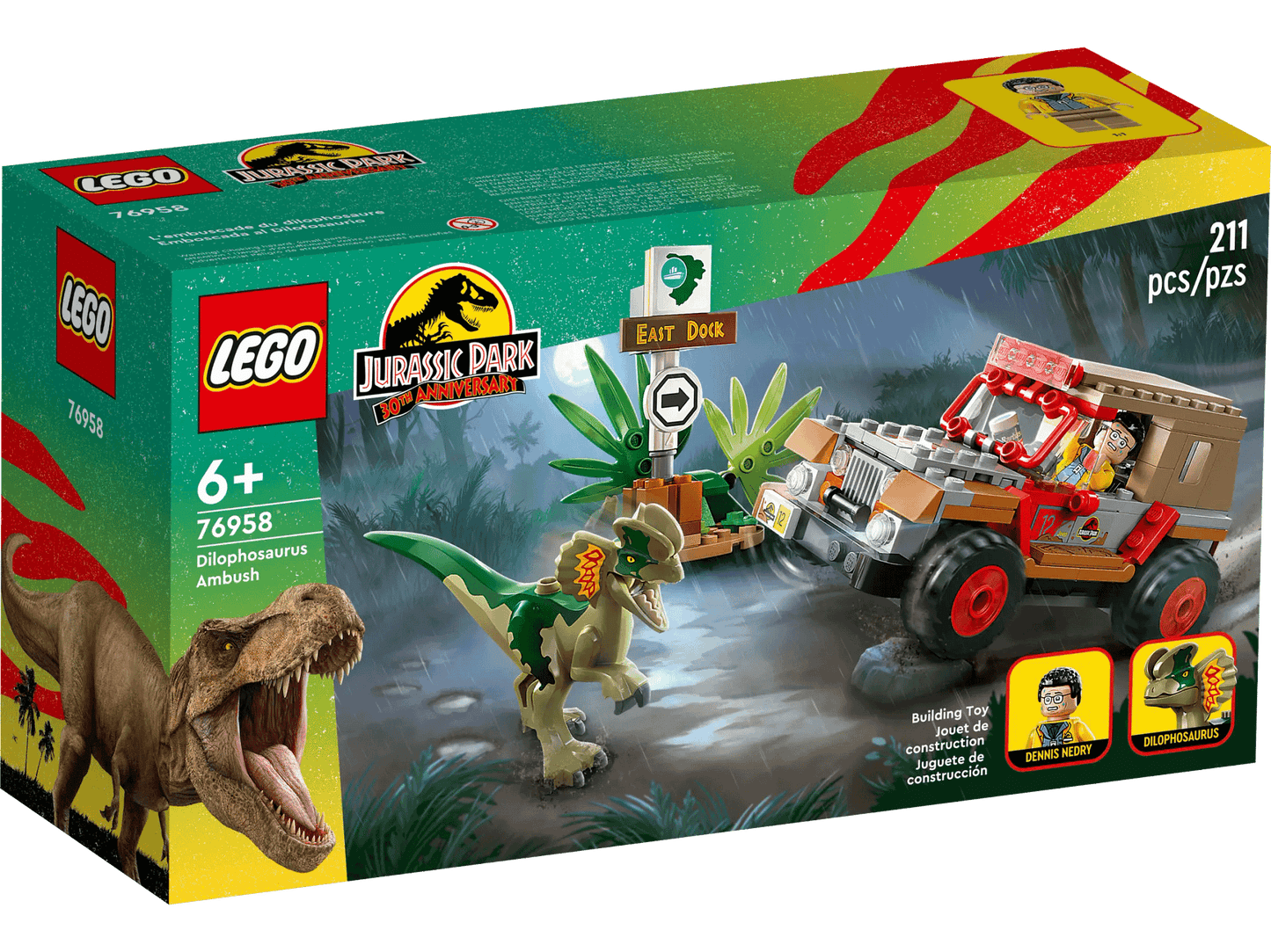 LEGO 76958 Dilophosaurus Ambush - Jurassic World