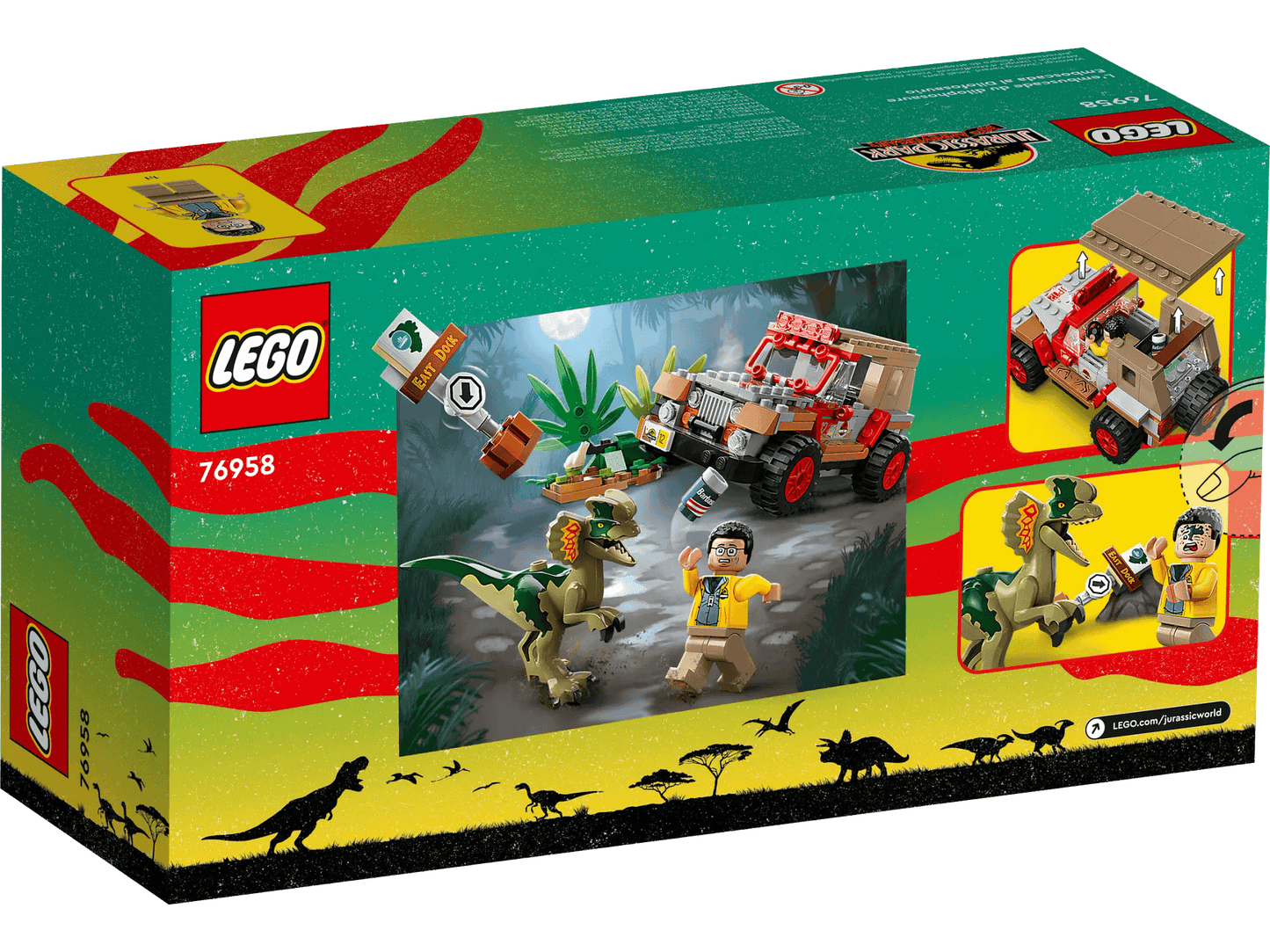 LEGO 76958 Dilophosaurus Ambush - Jurassic World